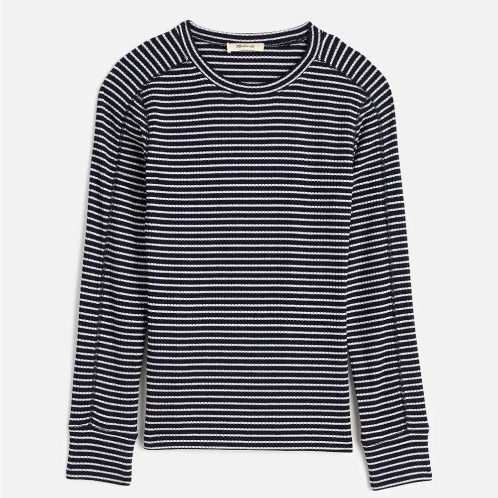 Madewell Striped Long Sleeve Top